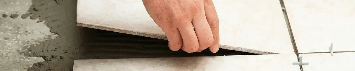 Professional installing ceramic tile floors in Philadelphia, PA