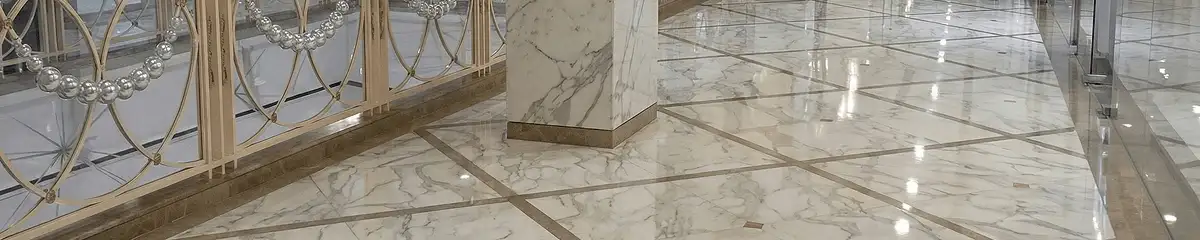 Beautiful marble floor professionally installed in Philadelphia, PA